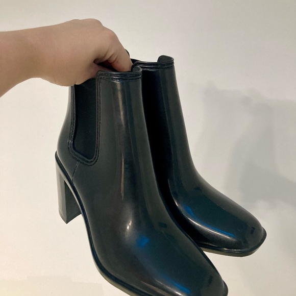 Jeffrey Campbell HURRICANE2 booties🖤 Size 8 - Picture 4 of 5